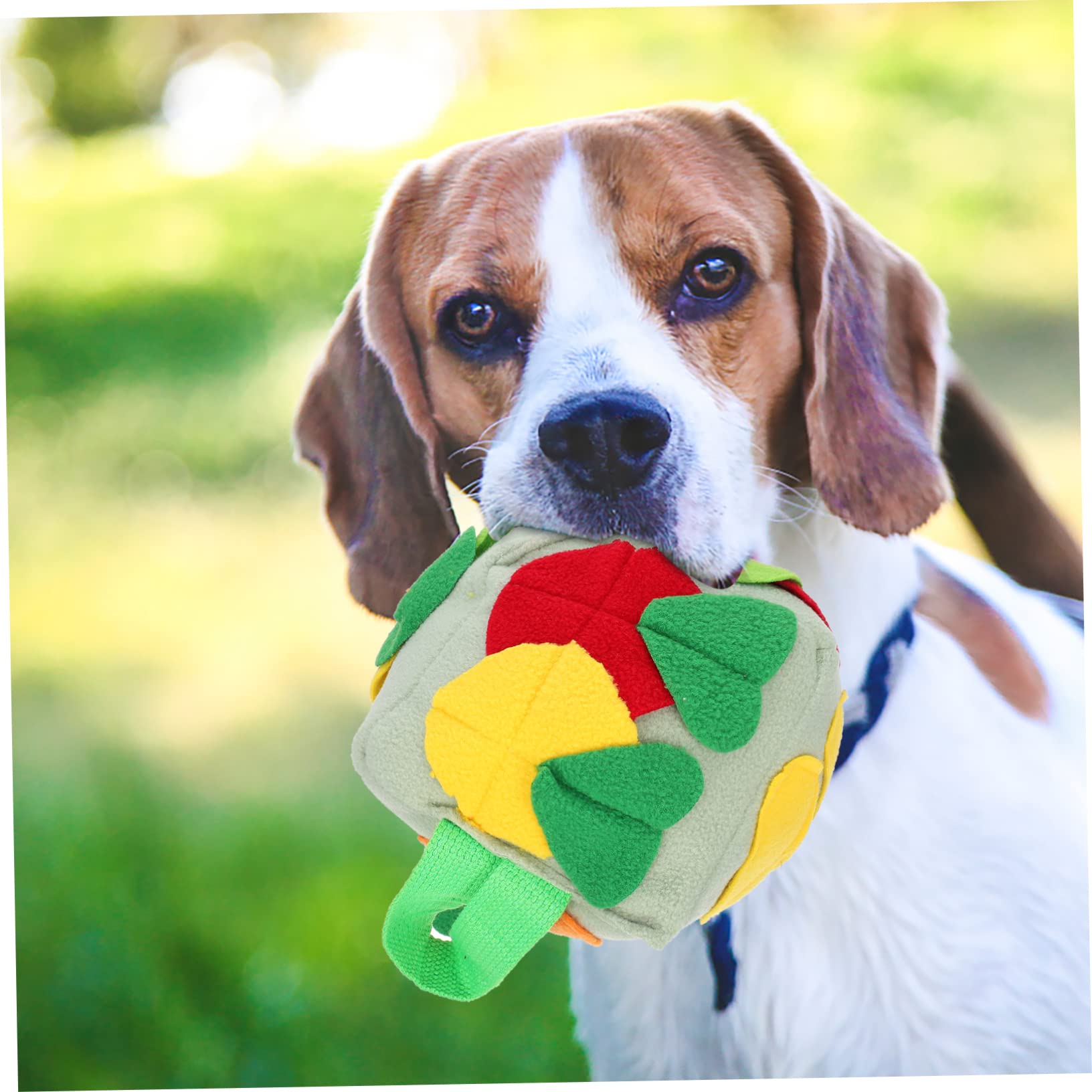 Housoutil 3pezzi Palla Per Cani Snuffle Giocattolo Per Foraging e Addestramento Mat Per Sniffing Con Dispersione Di Cibo Stimola Attività Fisica e Mentale Fresh