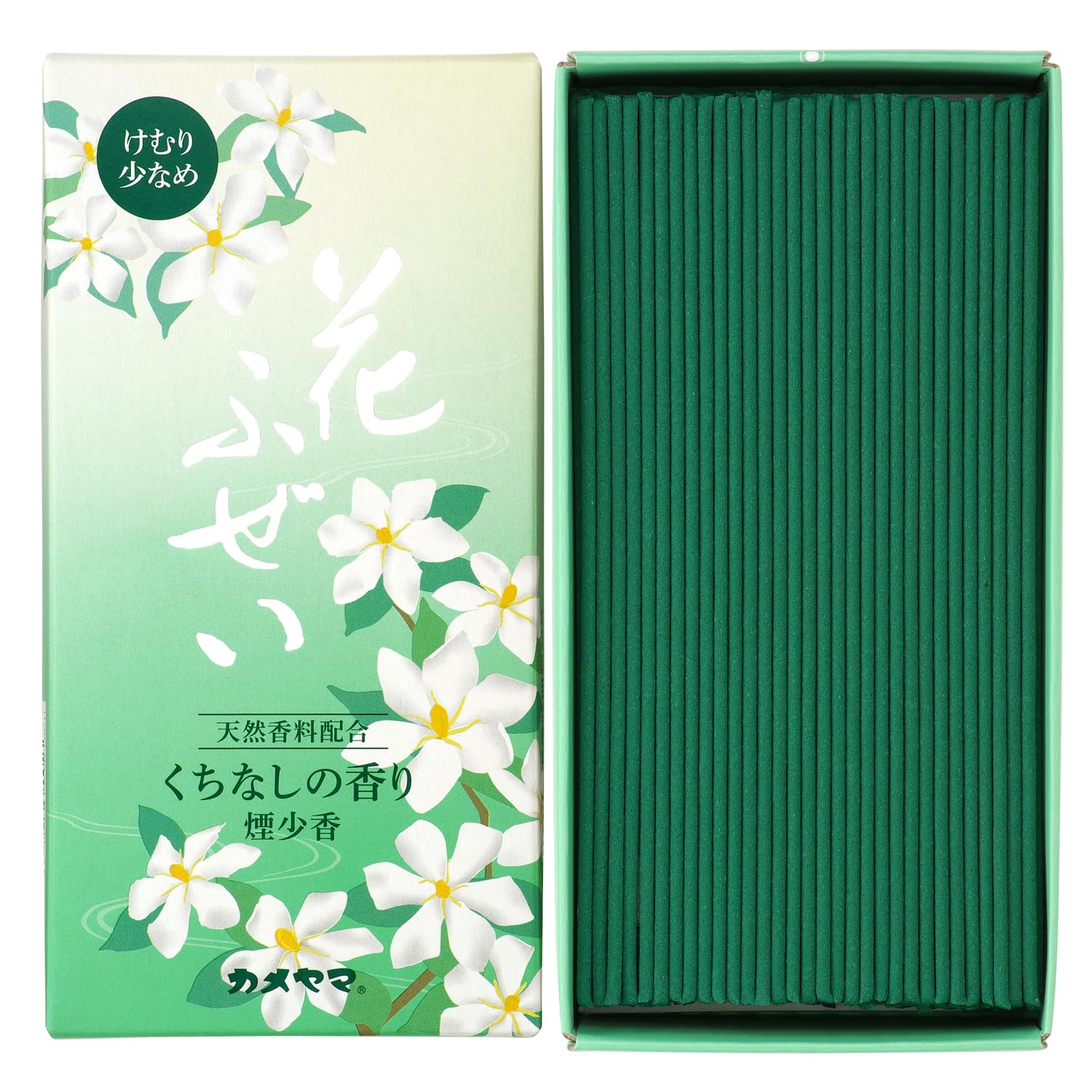 Amazon.co.jp: カメヤマ 花ふぜい くちなし 煙少香 約100g 約230本 お