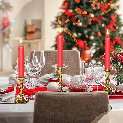 Miniatura 6 de Vesici 15 protectores de goteo de velas de vidrio para candelabros de vidrio transparente, bobeches redondos de cera para candelabros, anillos de