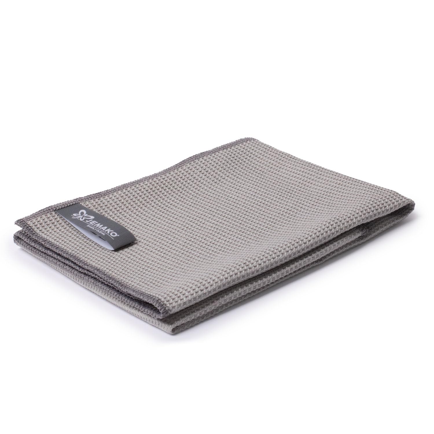 Jemako Juego de paños para ventanas, color gris, para limpieza de ventanas sin rayas