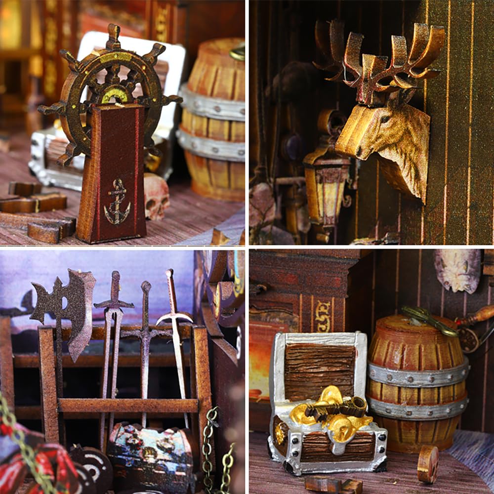 海賊船の棚&ドールハウス 海賊船の棚&ドールハウス