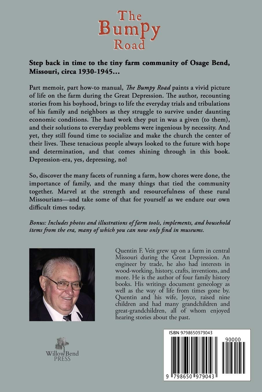 The Bumpy Road (Large Print Edition): Farm Life in the Great Depression - Image 2