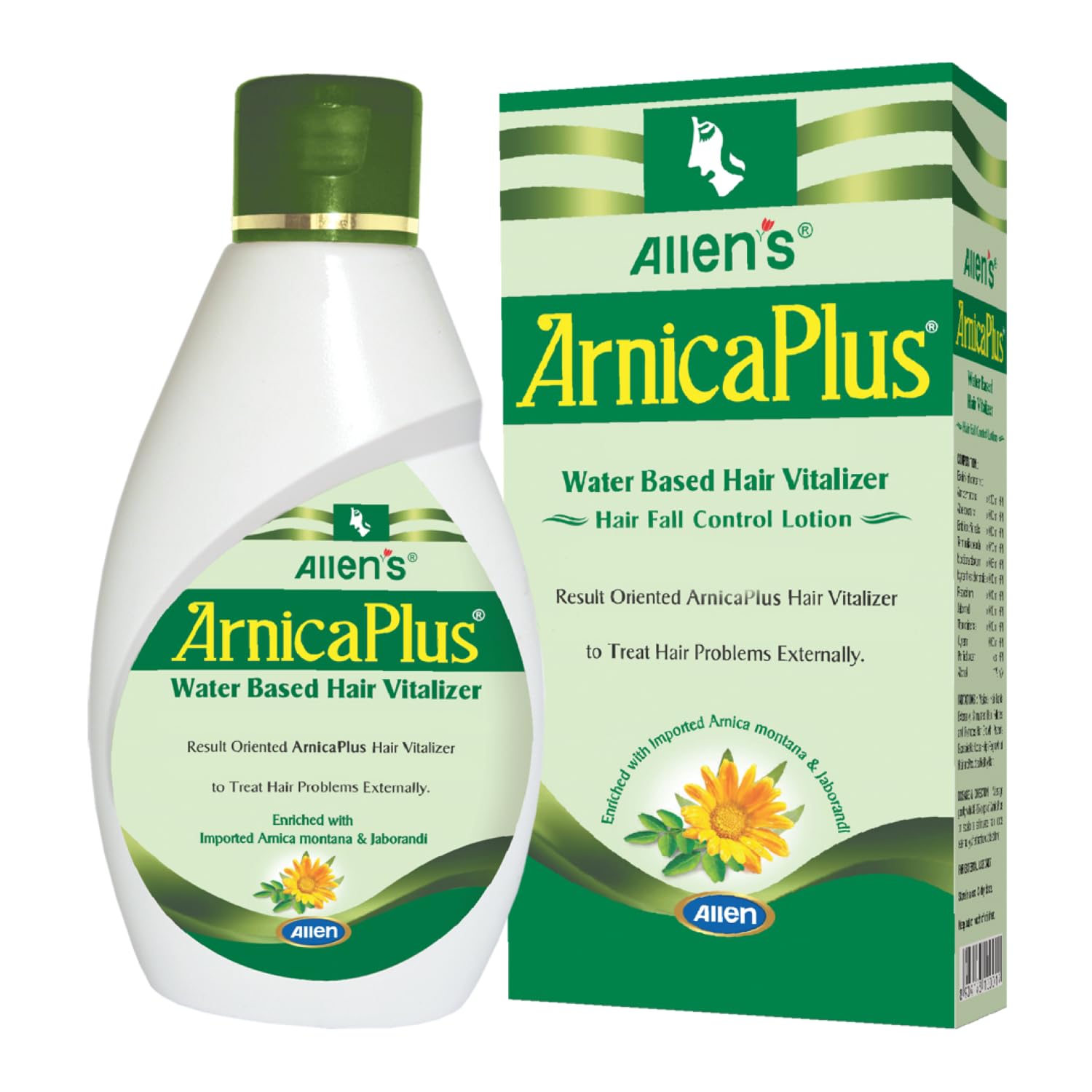 shop homeo ARNICA PLUS HAIR VITALIZER 100 ML ALLENKOL