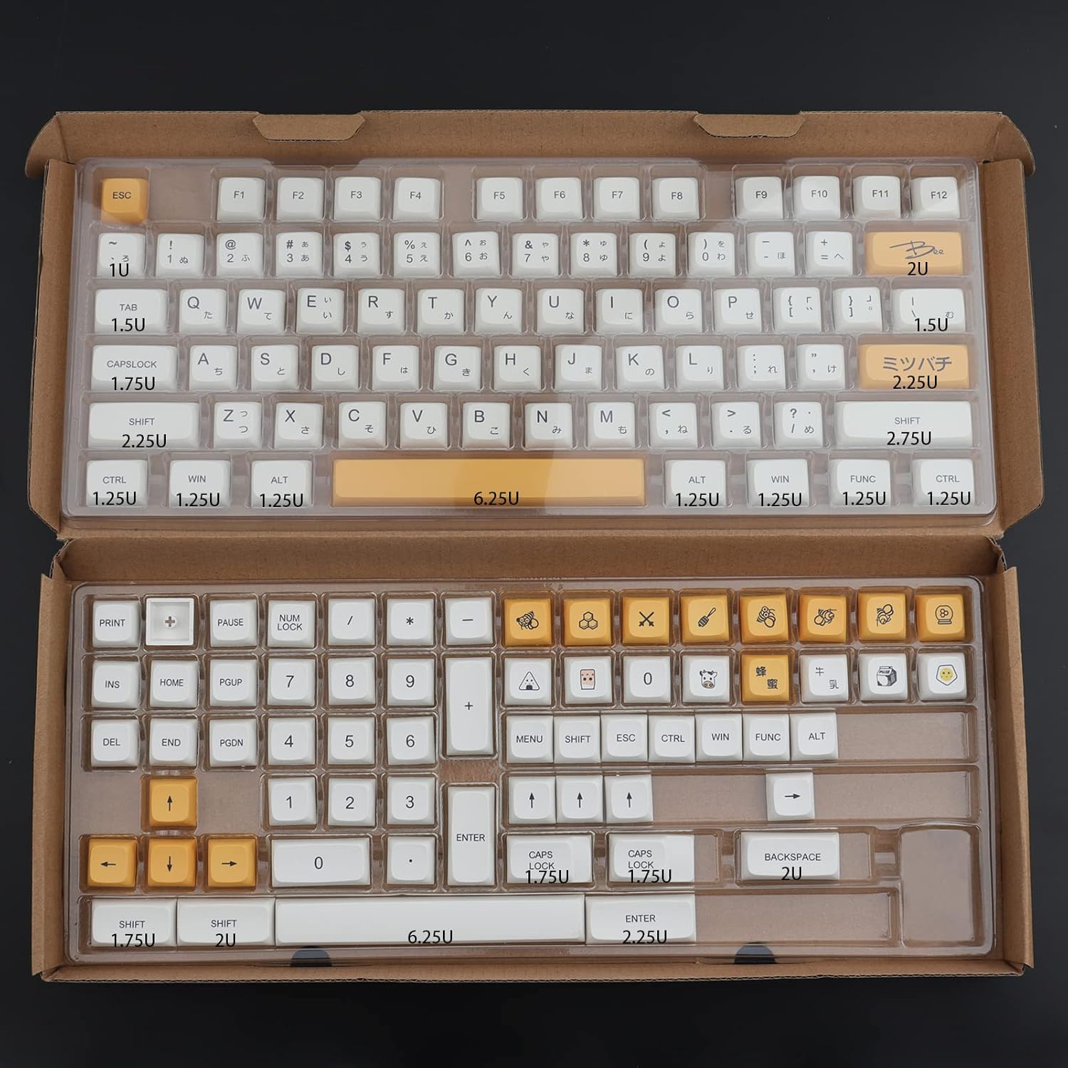 Tsungup PBT XDA Keycaps 137 Toetsen Custom Dye-Sublimatie
