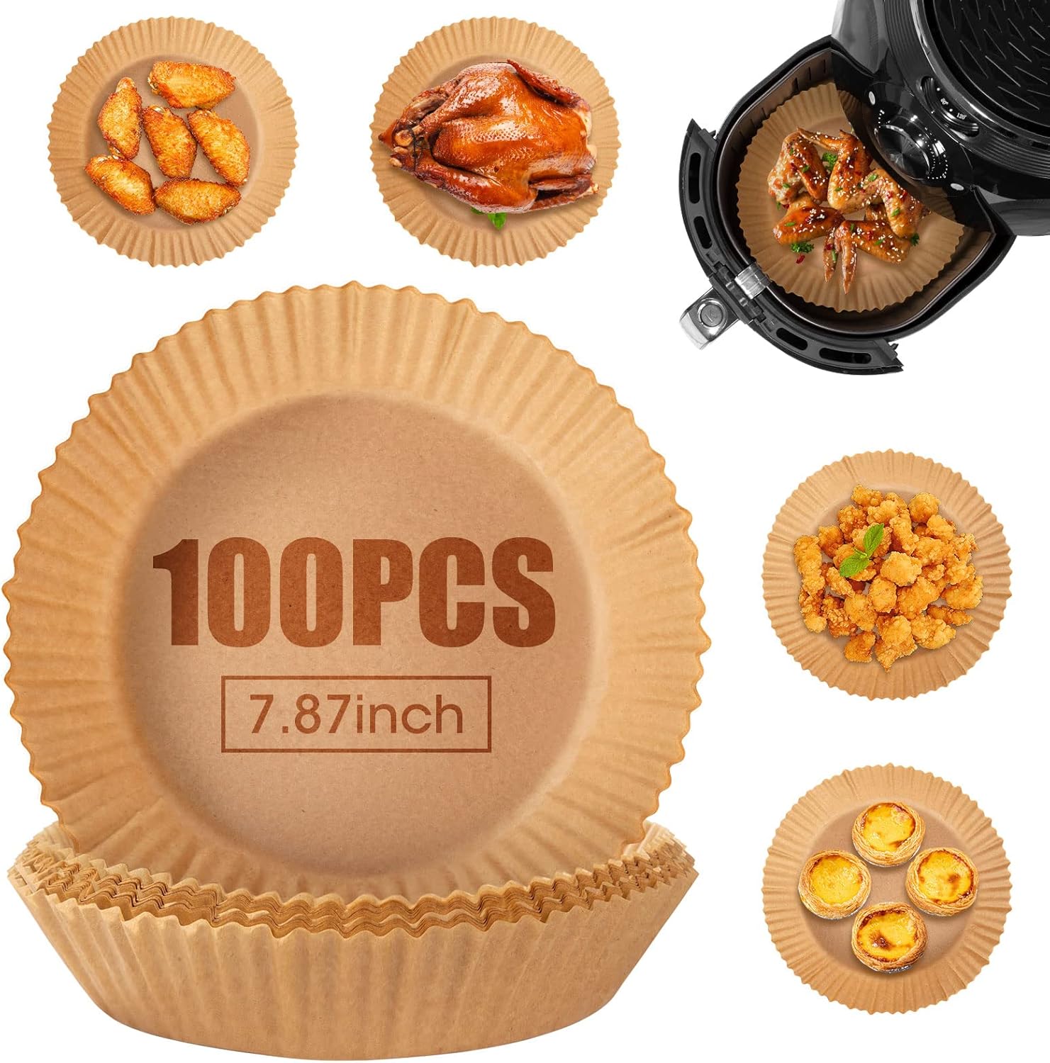Buy Air Fryer, Uten 1700W Highpower 8 in 1 Deep Frying Mode, Rapid