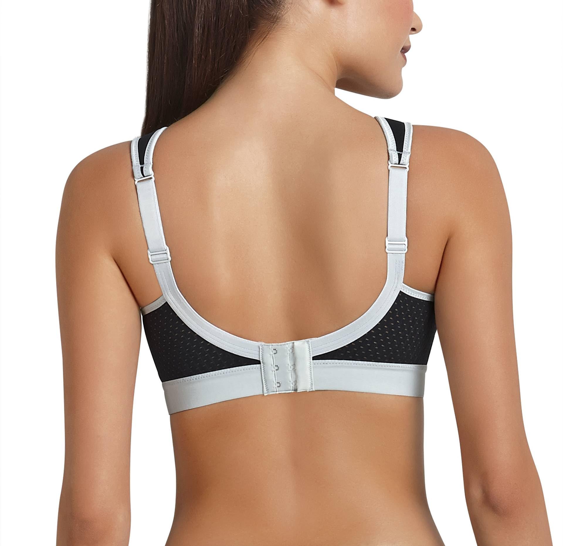 Anita Aktywny damski biustonosz sportowy bez fiszbin Extreme Control 5527, Czarny, 70G