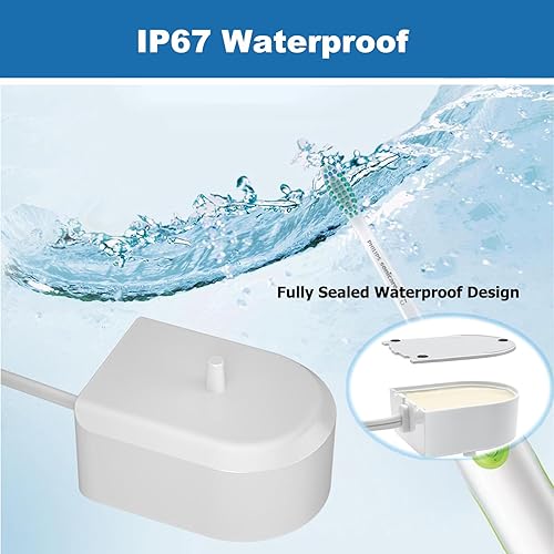 Miniatura 4 de Base de cargador de cepillo de dientes eléctrico para Philips Sonicare, cargador de viaje compatible con Philips Sonicare HX4100 HX6100 HX3000