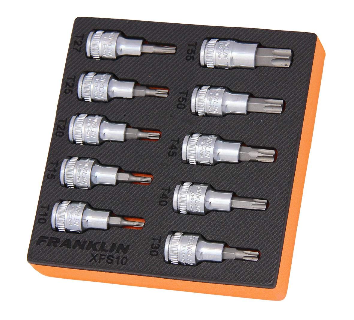Franklin Professional 3/8" Drive Star Torx Sockets