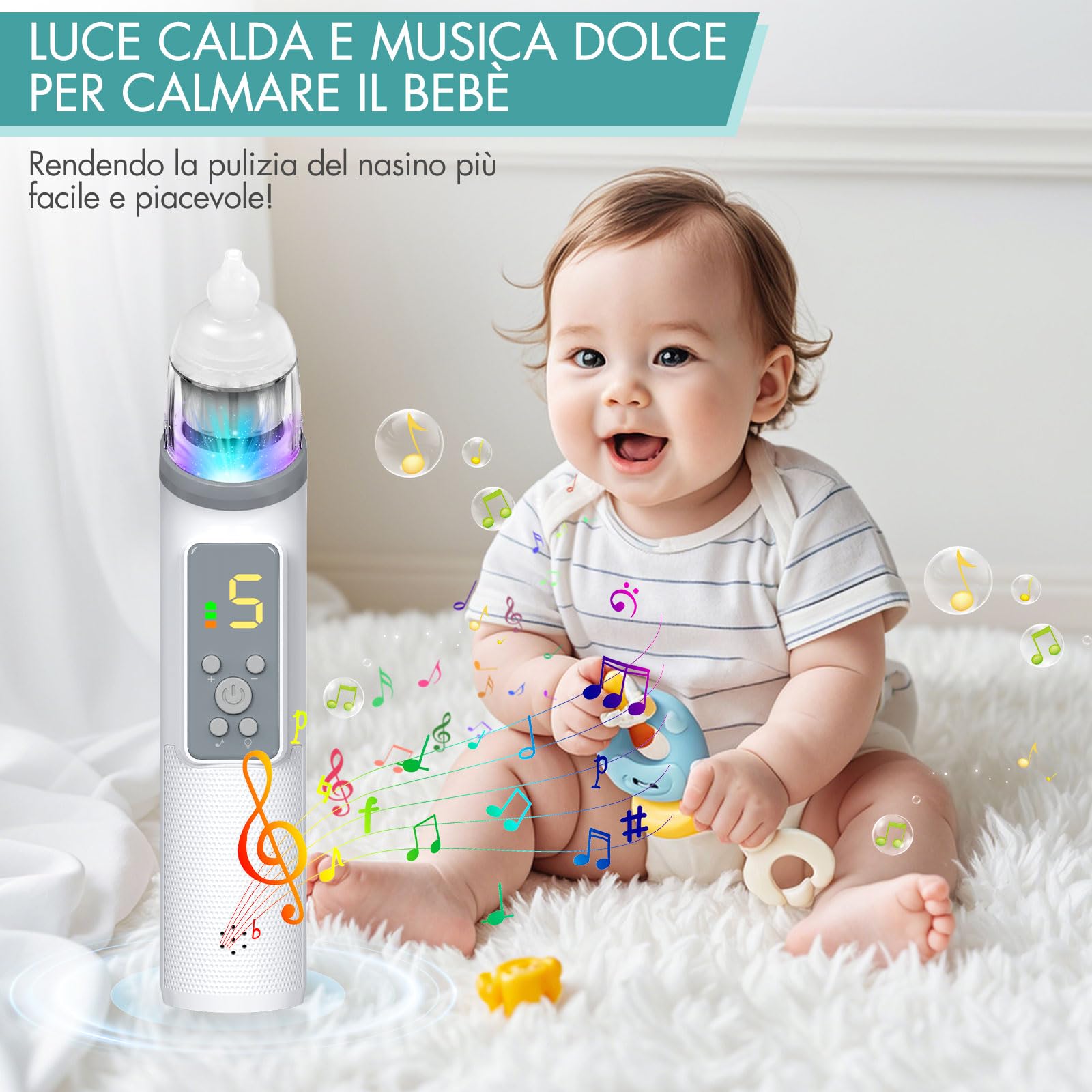 Aspiratore nasale per bambini