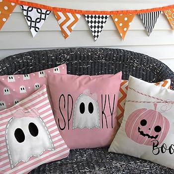Amazon.co.jp: AACORS ハロウィンクッションカバー 18 x 18