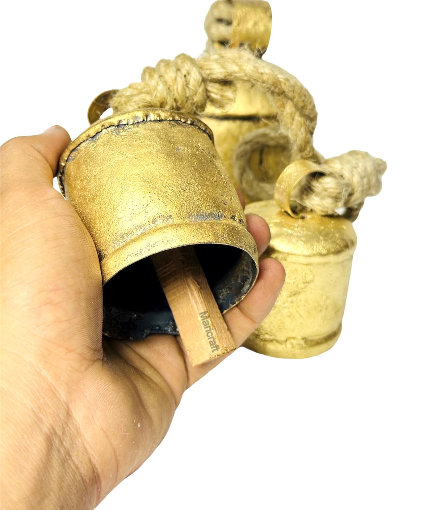 Juego De 4 Campanas De Vaca Gigantes Colgantes De Metal Rús | Cuotas