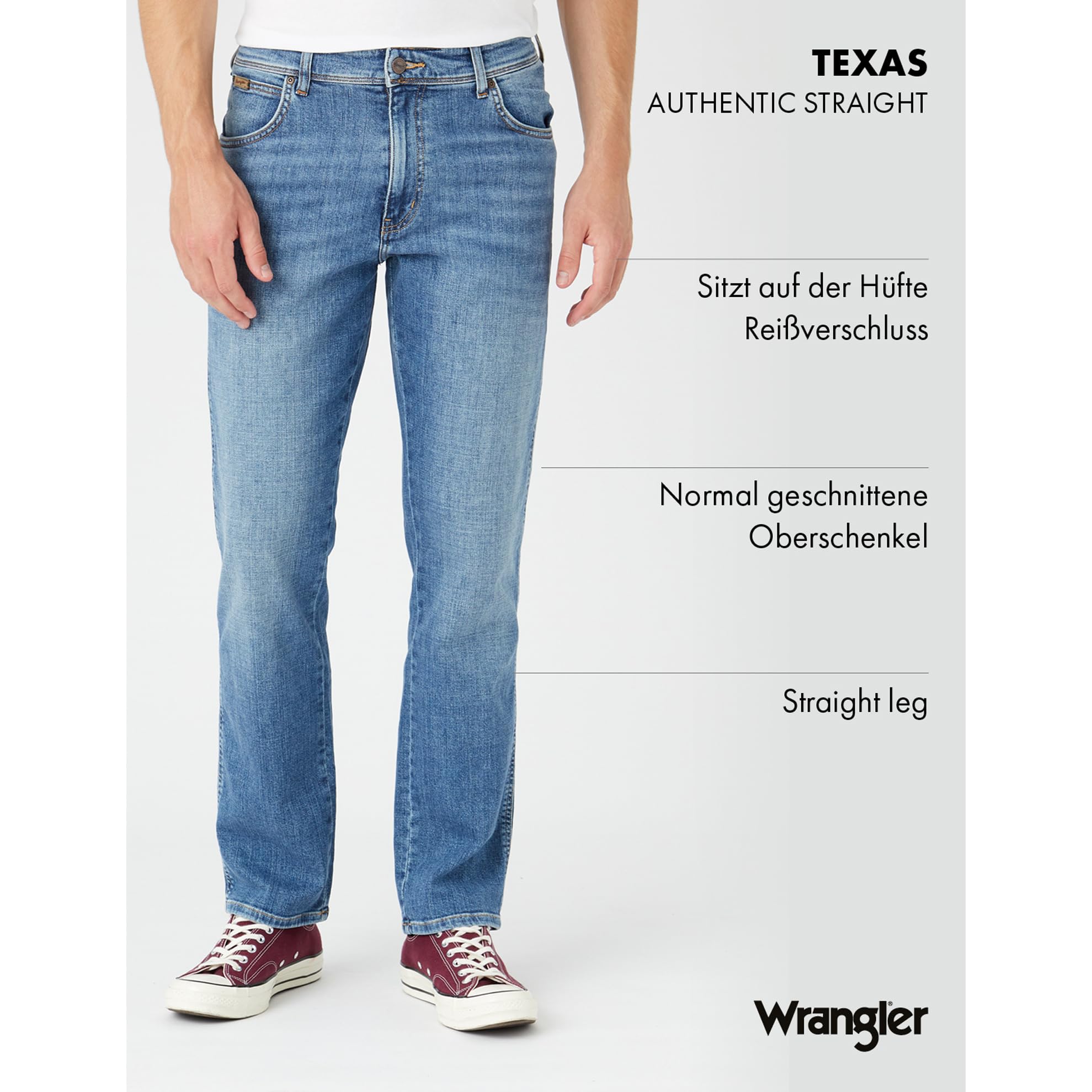 Wrangler Herren Texas Jeans – Bild 4