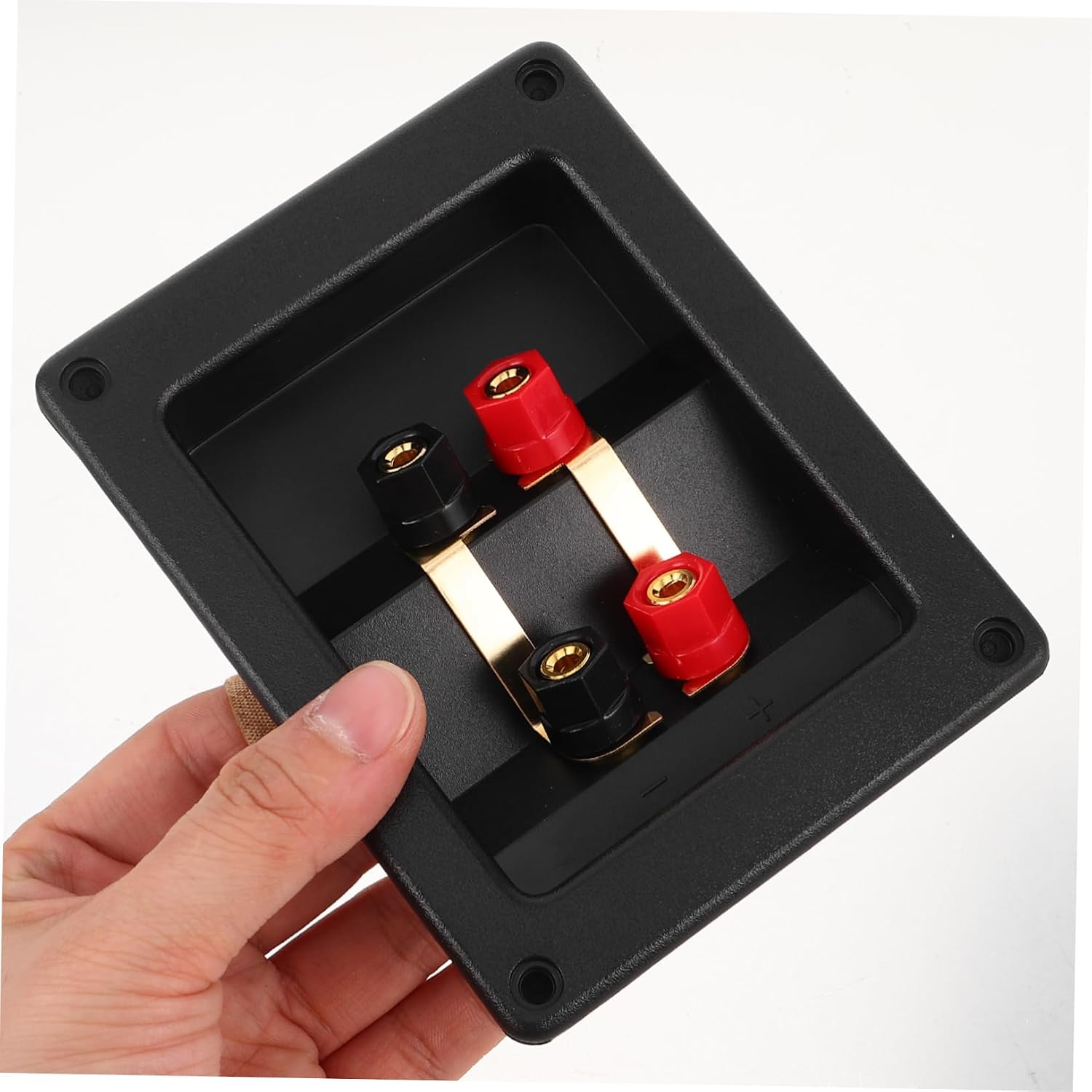 Four Terminal Speaker Wire Connector Box ABS Waterproof Distribution