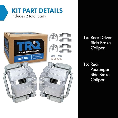 Vista 395 de TRQ - Juego de pinzas de freno delantero