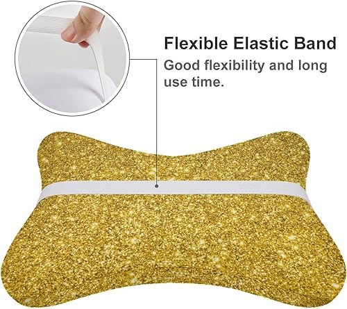 Miniatura 4 de Almohada para reposacabezas para asiento de automóvil, 2 piezas de espuma viscoelástica para aliviar el dolor de cuello, compatible con hermoso