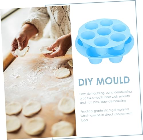 Miniatura 5 de DECHOUS 2pcs Air Fryer Mold Silicone Molds for Baking Molde De Para Chocolate Mermaid Birthday Decorations Air Fryer Cupcake Maker Donut Pans Bread