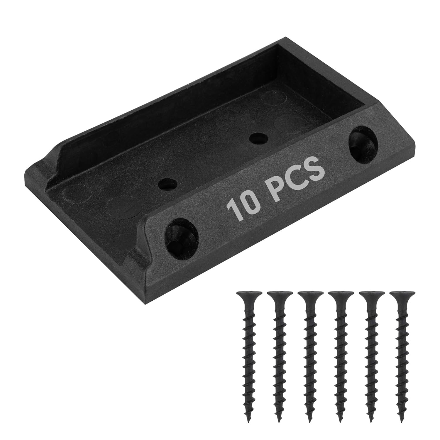 SANKINS 10pcs Deck Railing Bracket Connectors for 2x4, Deck Railing Kit