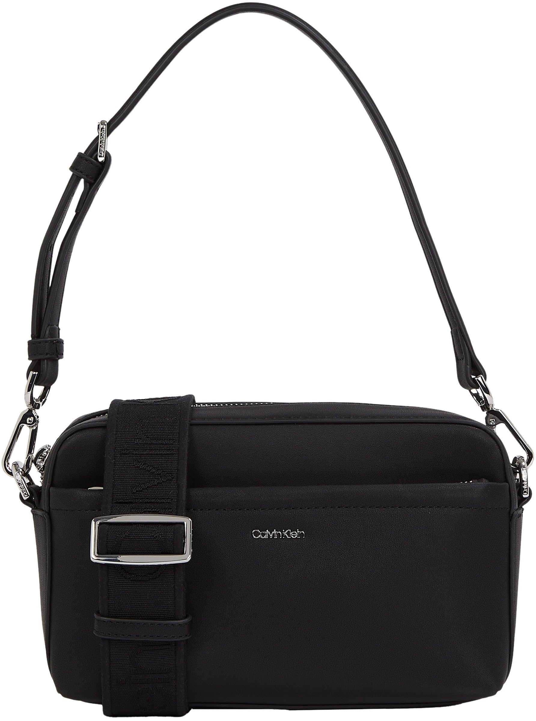 Calvin Klein Women's Wardrobe Shoulder Bag, Black (Ck Black