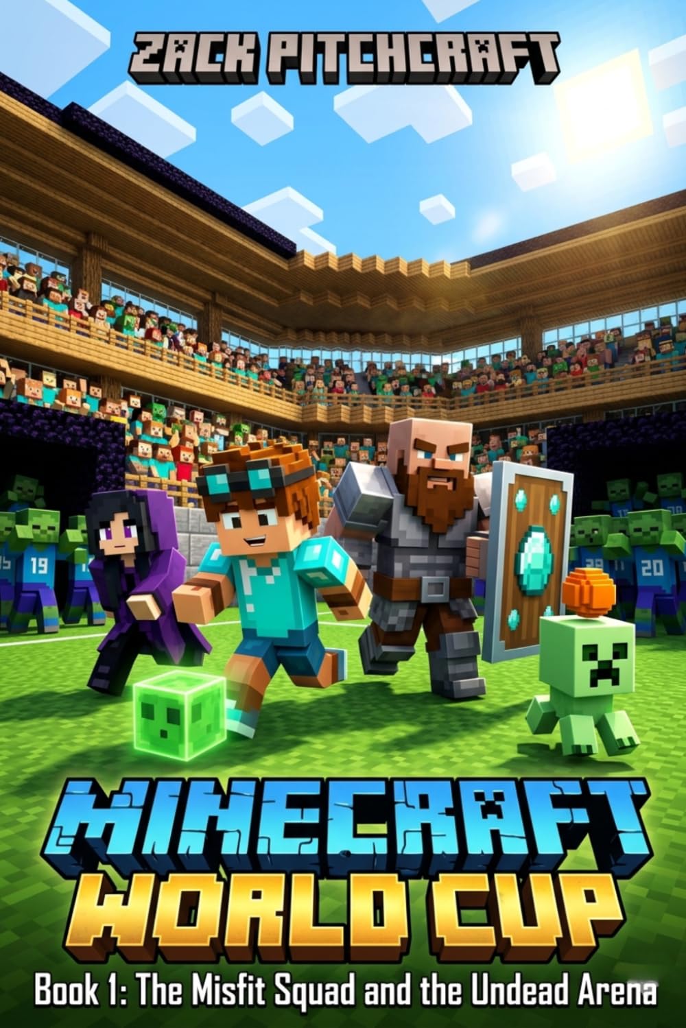 Minecraft World Cup: Book 1: The Misfit Squad and the Undead Arena. An Epic Soccer Adventure in the Realm of Blocks and Monsters