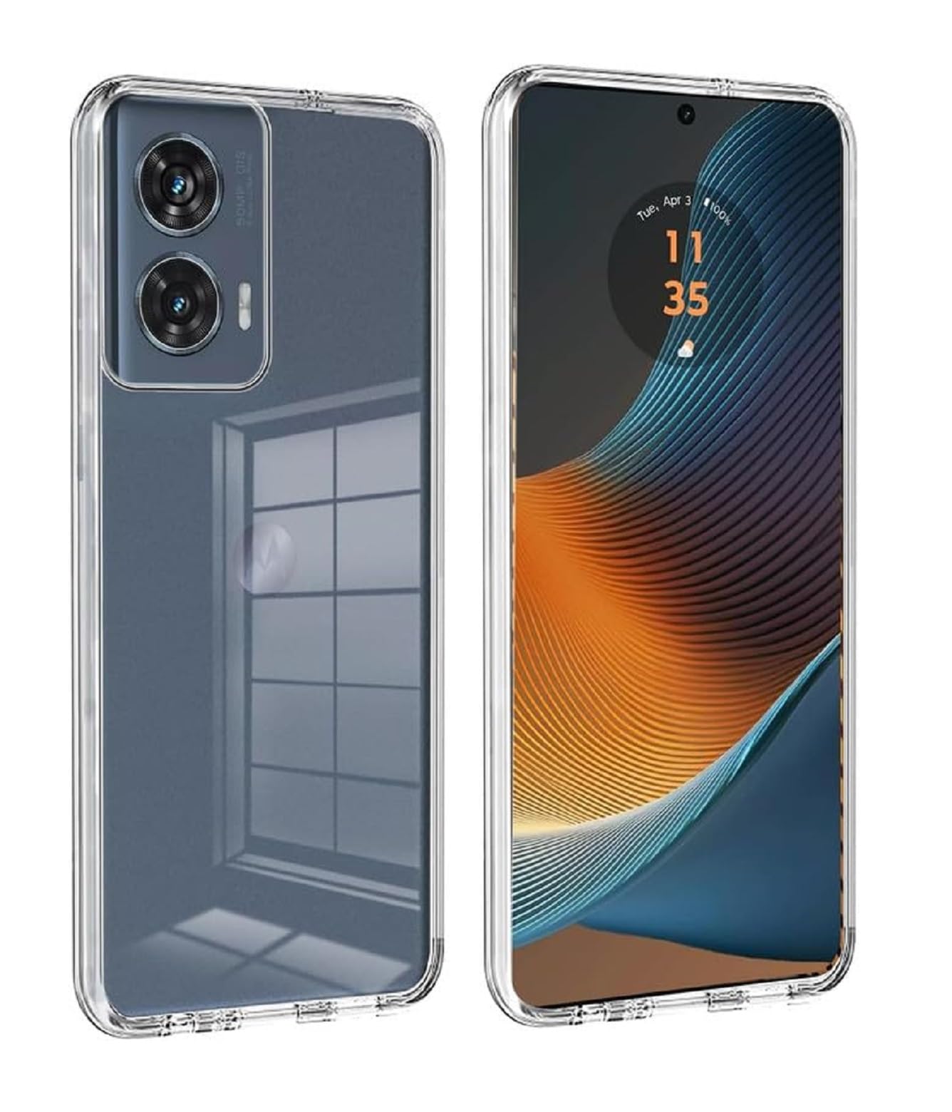 JGD PRODUCTS for Samsung Galaxy Note 20 Premium Transparent Hybrid Soft Slim Dust Proof Back Case Cover with Camera Protection — Amazon image 12