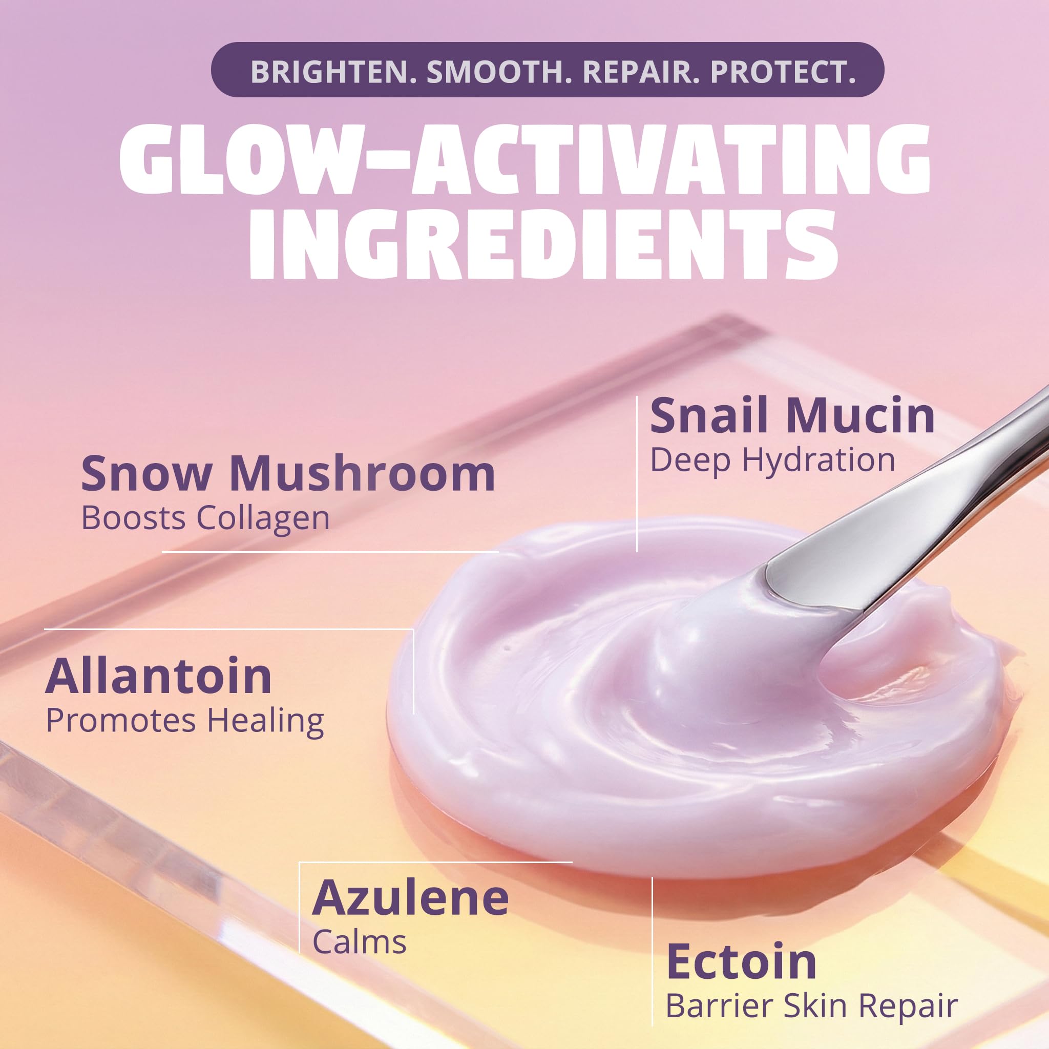 Amazon.com: Zen Dew Moon Milk Snail Mucin Moisturizer Gel Cream
