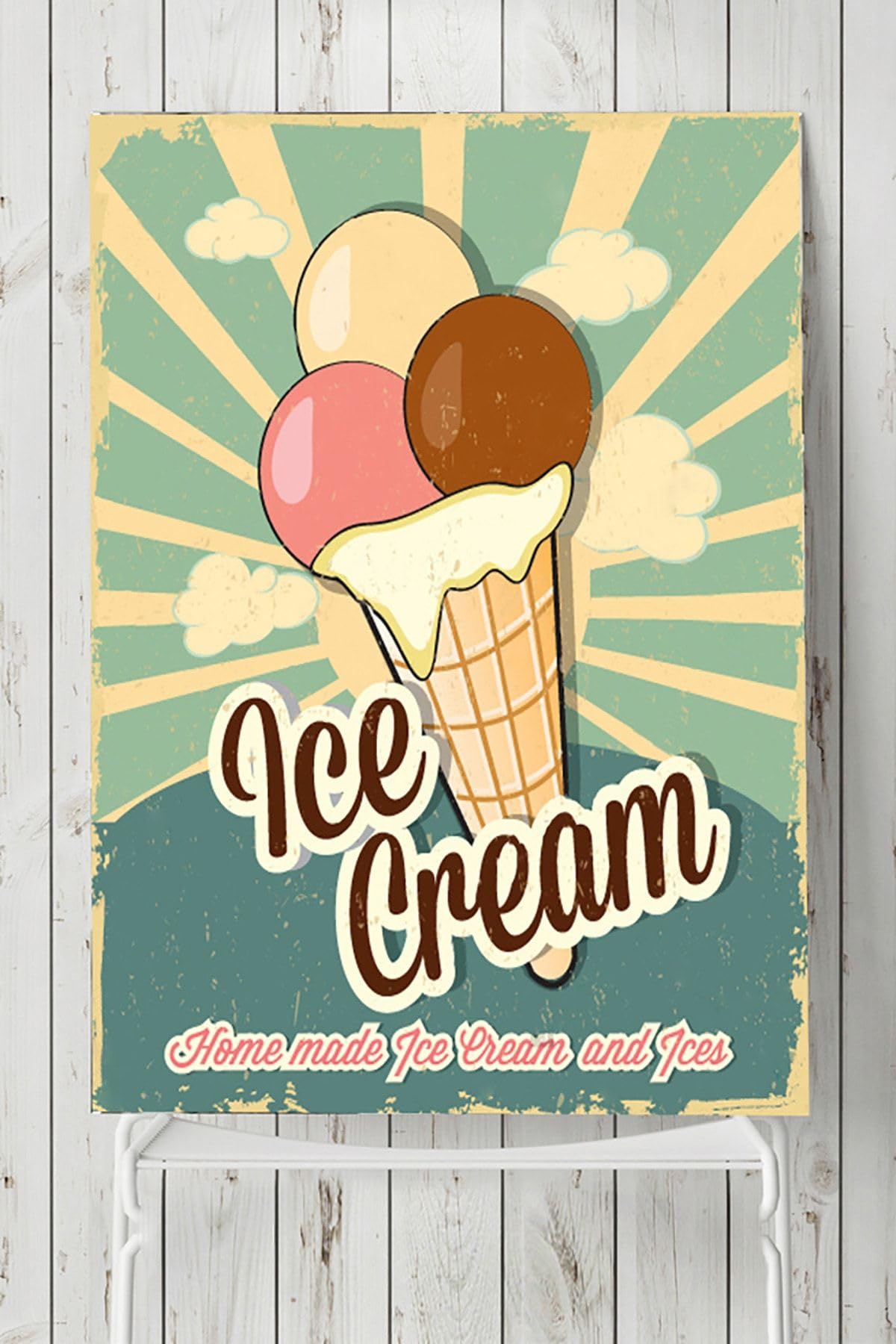 Postermanya (pster4977) Ice Cream Vintage Poster (40x60cm)