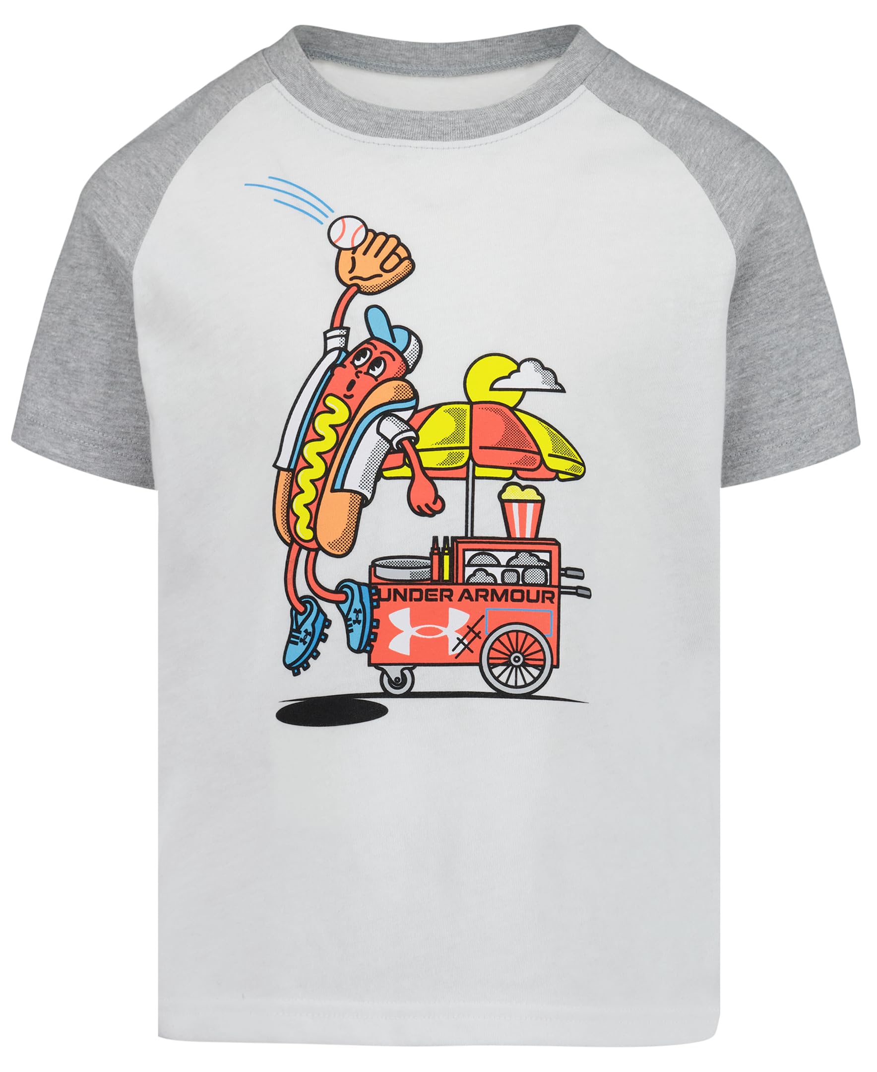 Under Armour Boys' Short Sleeve Core Graphic T-Shirt, Relaxed Fit
