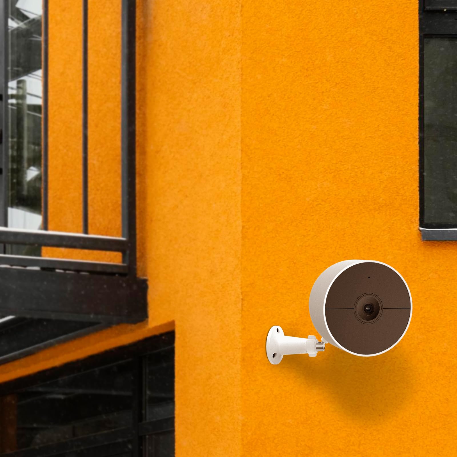 Utilizza l'interfaccia filettata standard da 1/4 di pollice -20 Supporto da parete per videocamera di sicurezza Arlo Pro 2/3/4,Arlo Essential Spotlight,Ring Stick UP Cam,EufyCam 2/2C/ 2 Pro/2C Pro