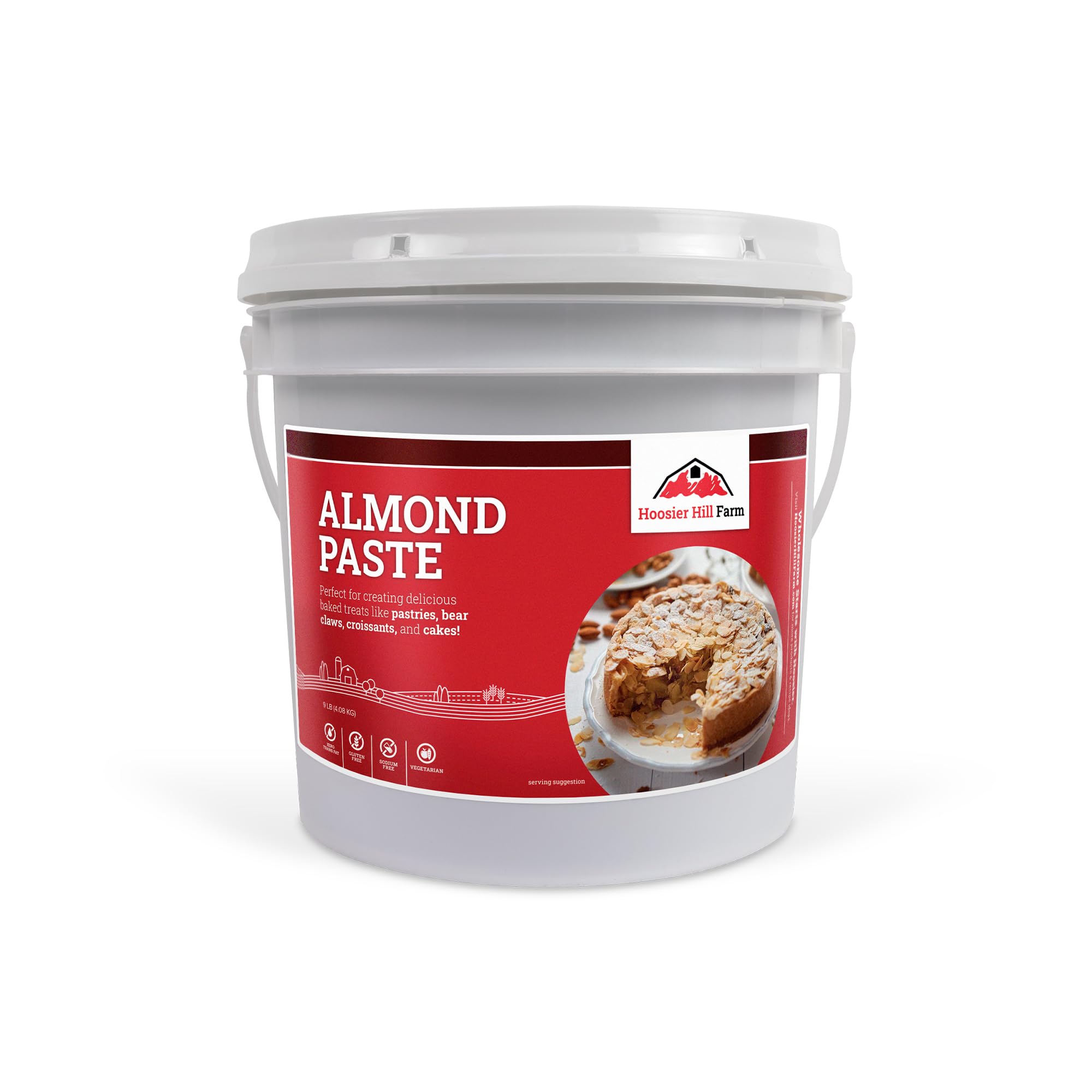 Almond Paste Pail, 9LB (Pack of 1)