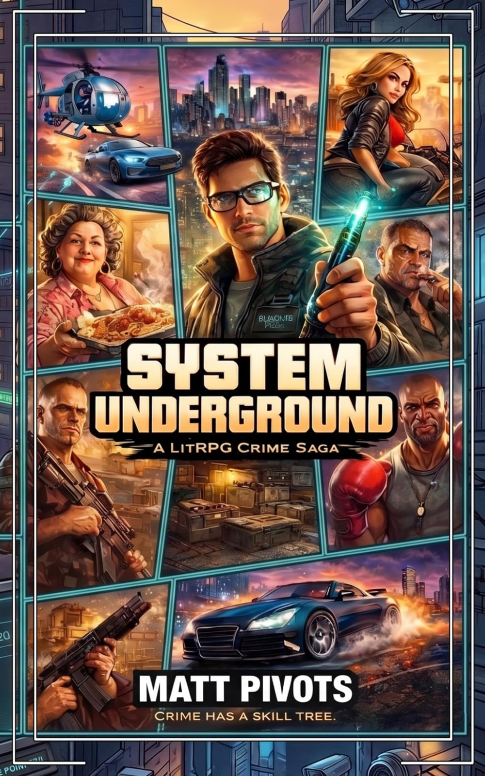 System Underground: A LitRPG Crime Saga