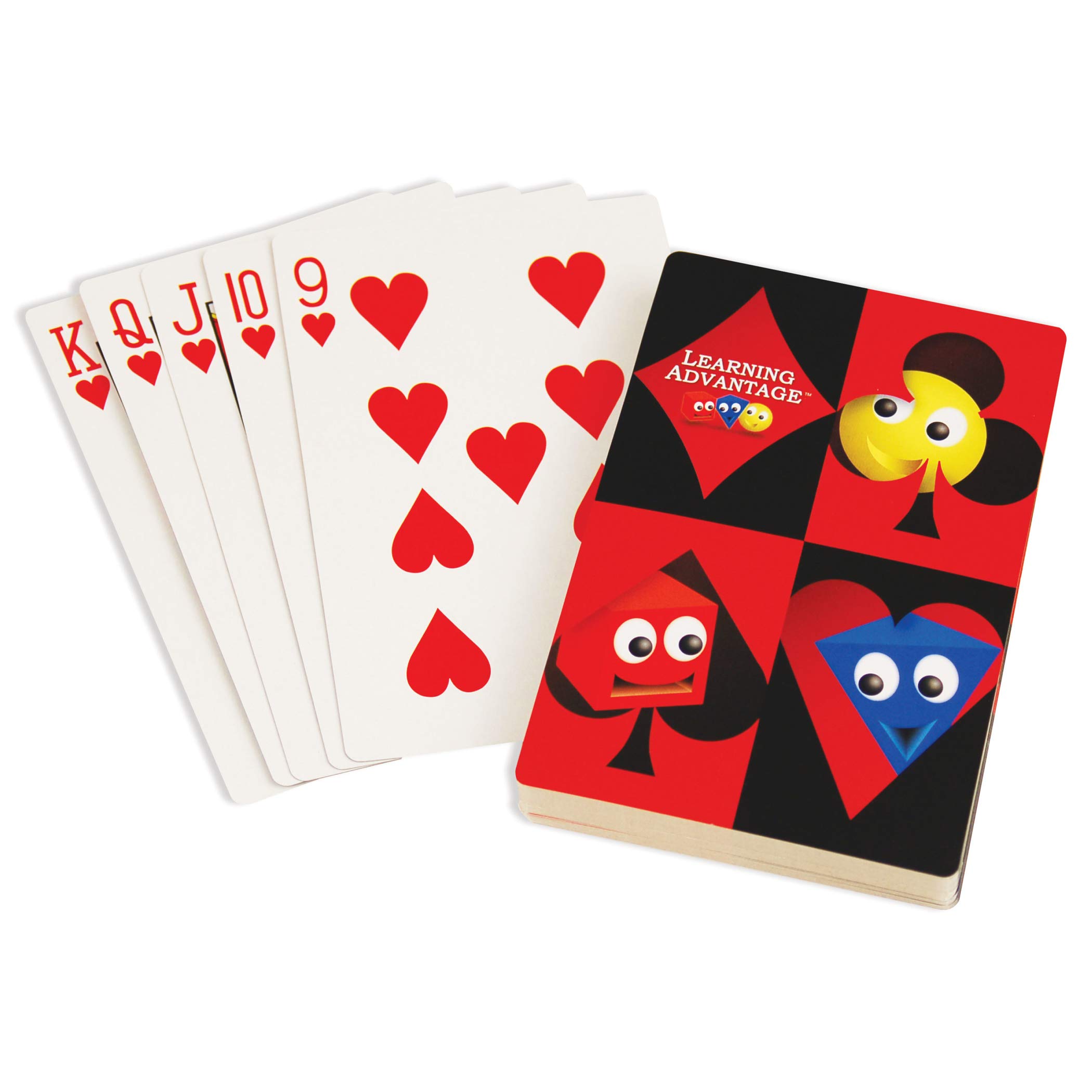 Amazon.com: Learning Advantage Standard Playing Cards, 52per Pack