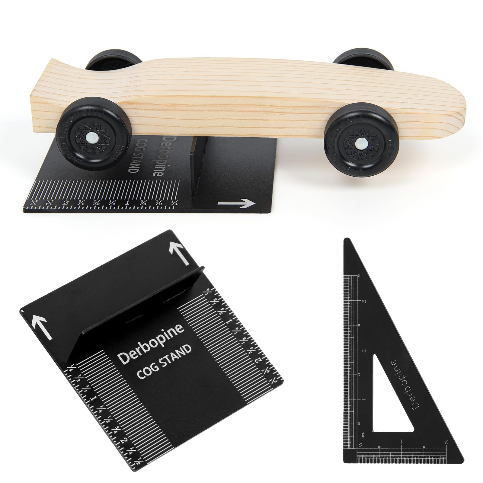 Pinewood Car Center of Gravity Stand - 1/16