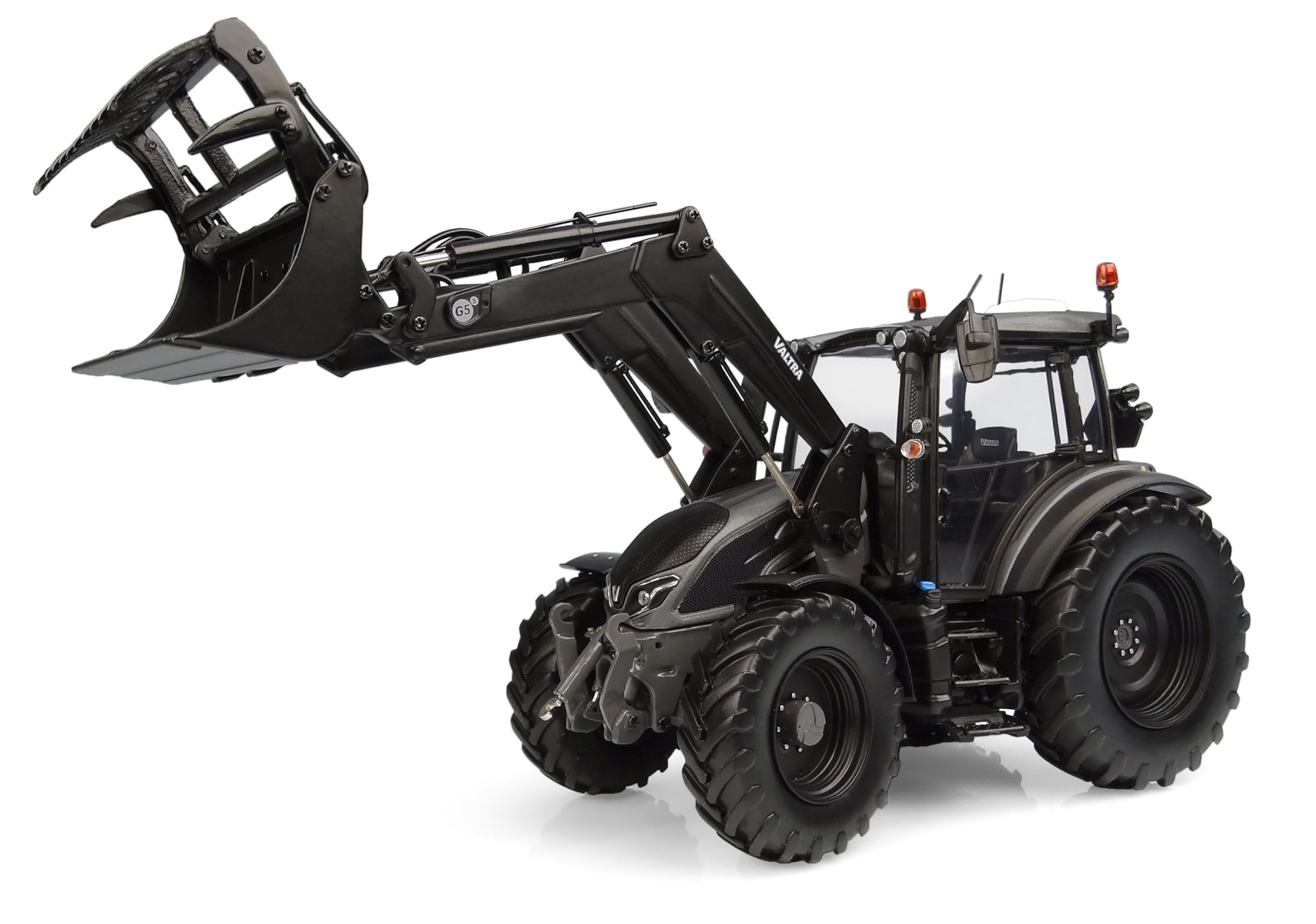 Universal Hobbies Valtra G135 with Charger - Colour Titanium Grey