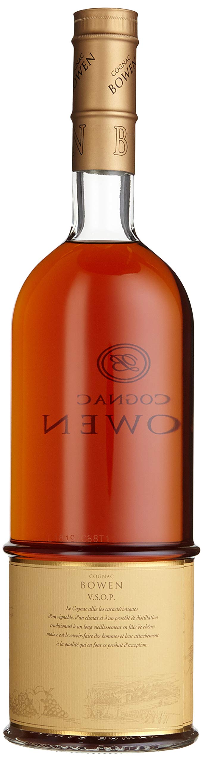 Cognac Bowen V.S.O.P. 4-5 Jahre in Geschenkverpackung halbtrocken (1 x 0,7 l)