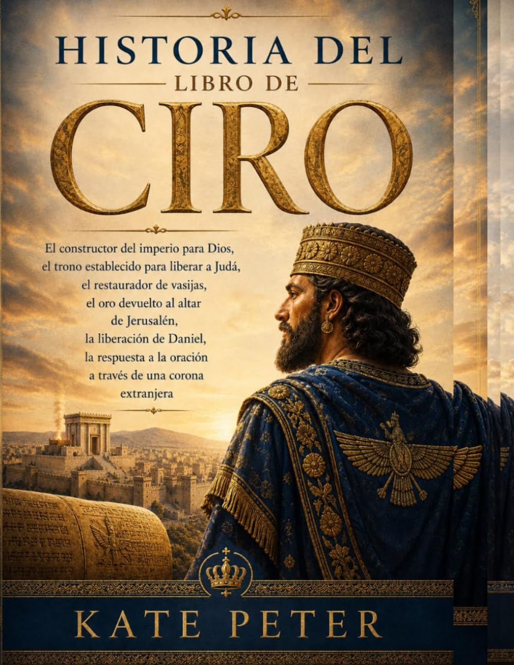 HISTORIA DEL LIBRO DE CIRO: El constructor del imperio para Dios, el trono establecido para liberar a Judá, el restaurador de vasijas, el oro devuelto al altar de Jerusalén, la liberación de Daniel, l