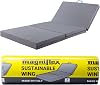 Magniflex Sustainable Wing Japanese tri-fold high resilience mattress, single, 3.9 inches 10 cm, firm, official direct sales, foldable, portable, be a sofa, side cover can be removed and washed