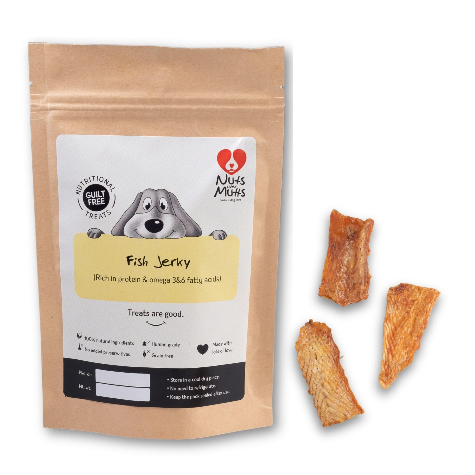 See full amazon price history chart for Nuts over Mutts Dehydrated Fish Jerky. Single Ingredient Treat, Natural Treats for Dogs. Rich in Omega 3 and 6. 1 Pack (50 gm) Nuts over Mutts Dehydrated Fish Jerky. Single Ingredient Treat, Natural Treats for Dogs. Rich in Omega 3 and 6. 1 Pack (50 gm) (B0D9M5RFBT) Amazon Price History, Amazon Price Tracker