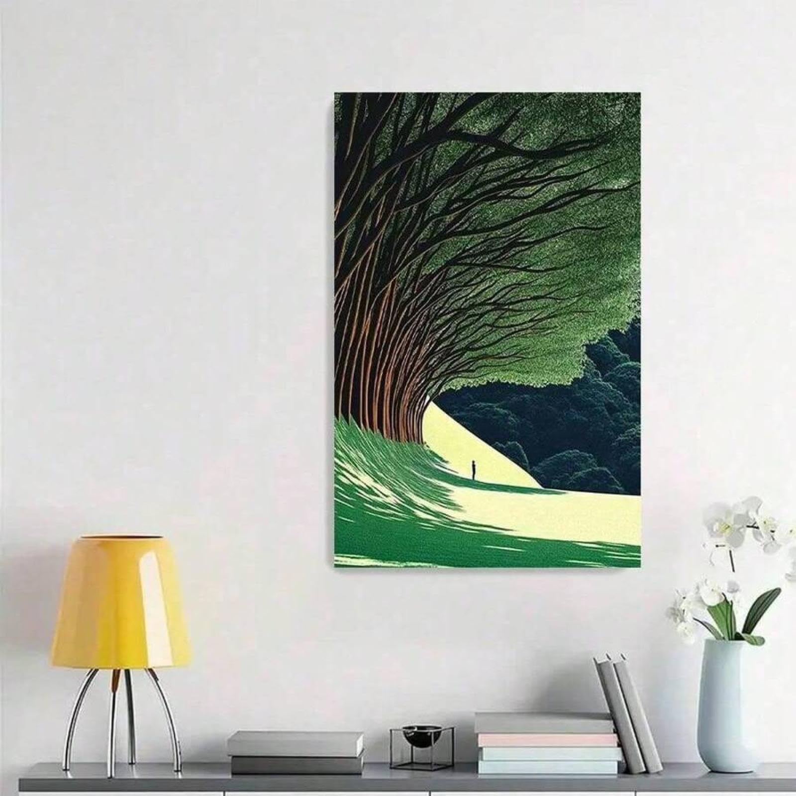 CAOXTART Stampa su tela con copertina dell'album, poster da parete, quadri musicali per la stanza, decorazione murale per la casa, soggiorno, struttura 40x60 cm
