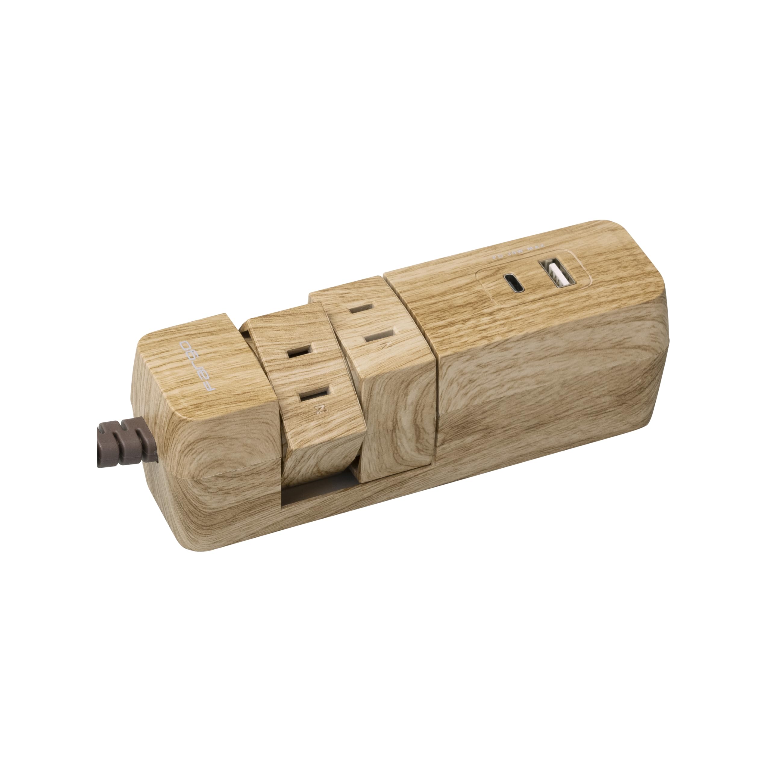 Fargo 電源タップ TAPKING T4 PD30W 回転式AC差込口 US…