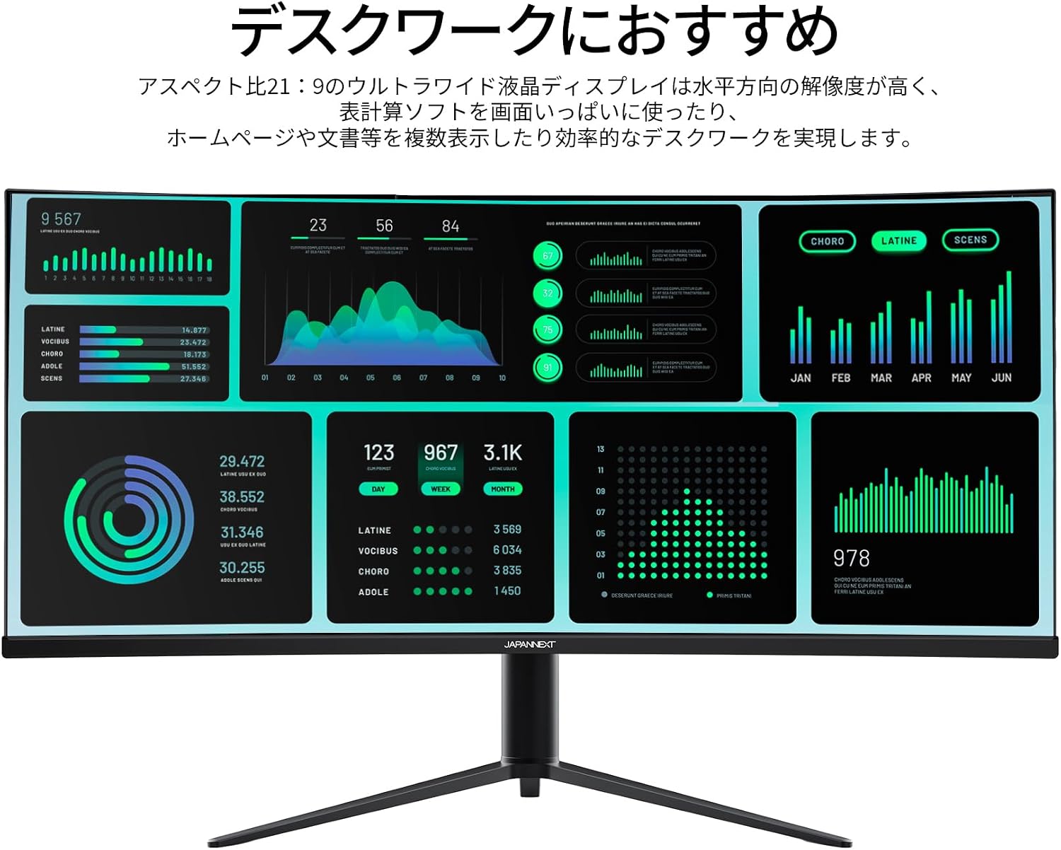 34インチ モニター UWQHD 3440 x 1440 IPS 【LUCKFOX】 ディスプレイ (HDMI/DisplayPor