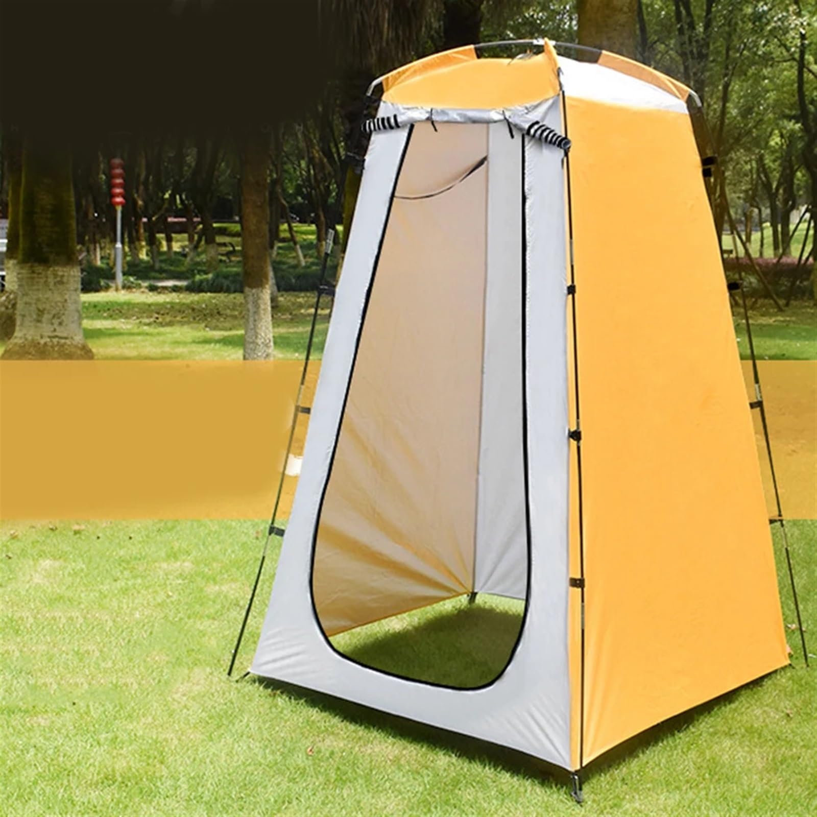 Tenda da campeggio portatile Tenda da doccia esterna portatile Resistente ai raggi UV e impermeabile Comoda soluzione for cambiare fare la for il campeggio spiaggia