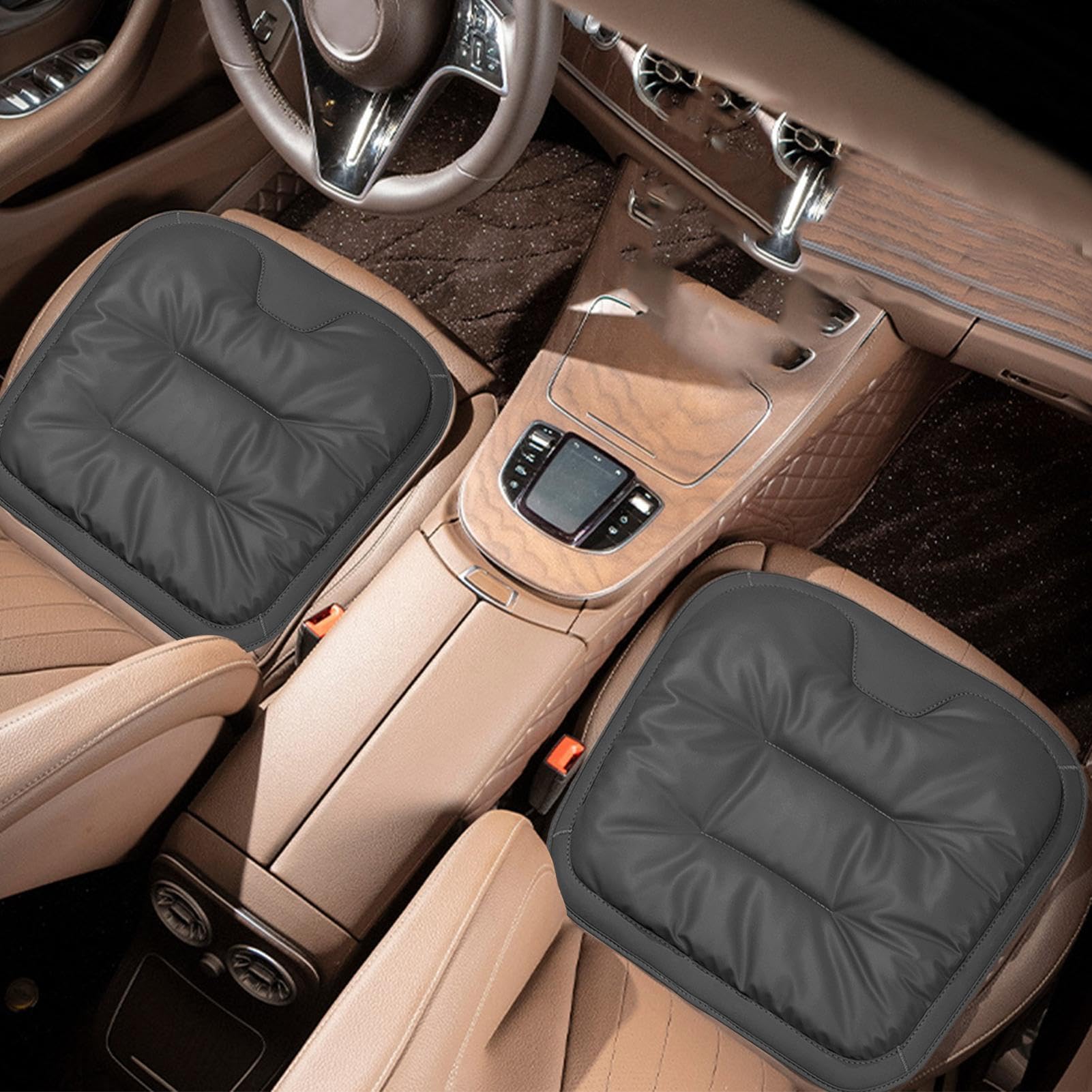 Cojines Asiento Coche Para Conducción Almohadilla Ergonómica Suave de