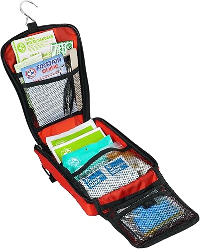 Miniatura 2 de Be Smart Get Prepared Kit de primeros auxilios de 330 piezas, todo propósito: limpiar, tratar, proteger cortes menores, rasguños, hogar, oficina,