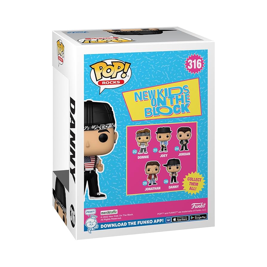 Amazon.com: Funko Pop! Rocks: New Kids on The Block - Danny