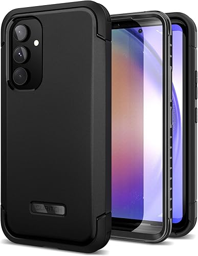SURITCH Funda para teléfono Samsung Galaxy A54 5G, cuerpo completo a prueba de golpes, protección de grado militar, resistente de doble capa con