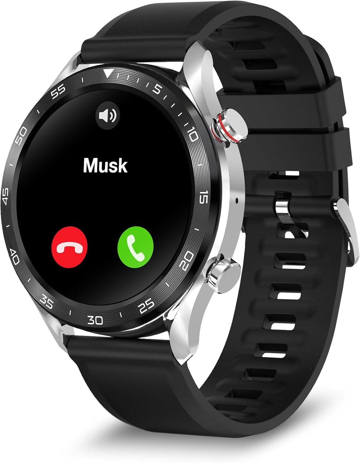 BRIBEJAT Smart Watch for Men Answer/Make Call, HD 1.32″ Zinc Alloy Case SmartWatch, Waterproof Activity Tracker Buit in Music Player Heart Rate/Sleep Monitor, Compatible with iPhone Android Phones BRIBEJAT Smart Watch for Men Answer/Make Call, HD 1.32″ Zinc Alloy Case SmartWatch, Waterproof Activity Tracker Buit in Music Player Heart Rate/Sleep Monitor, Compatible with iPhone Android Phones