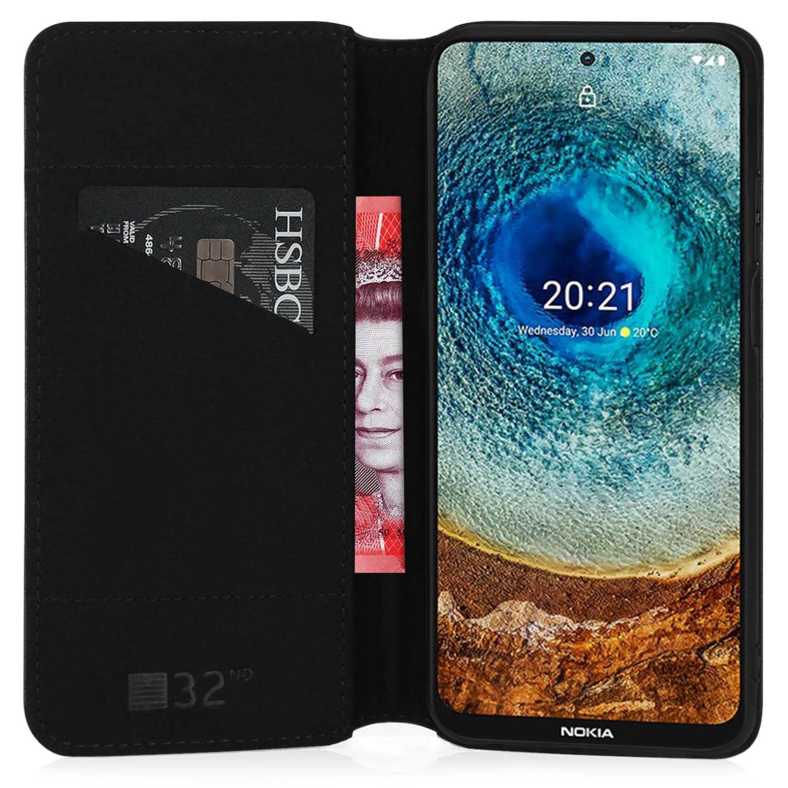 TUUNKMUY Custodia Per Nokia X10/X20, Custodia A Portafoglio In Pelle - Foto 8