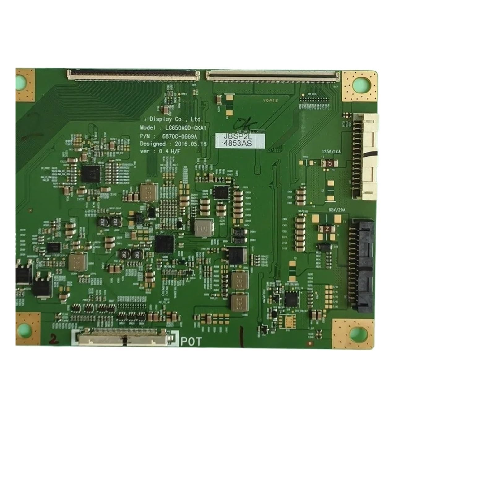 T-Con 6870C-0669A 6870C-0669B Logic Board 6871L-4853A LC650AQD-GKA1 ist for 65QLED873/12 55POS9002-12 55S8 55S9D 55Q5A 55X9863DB(65 inch)