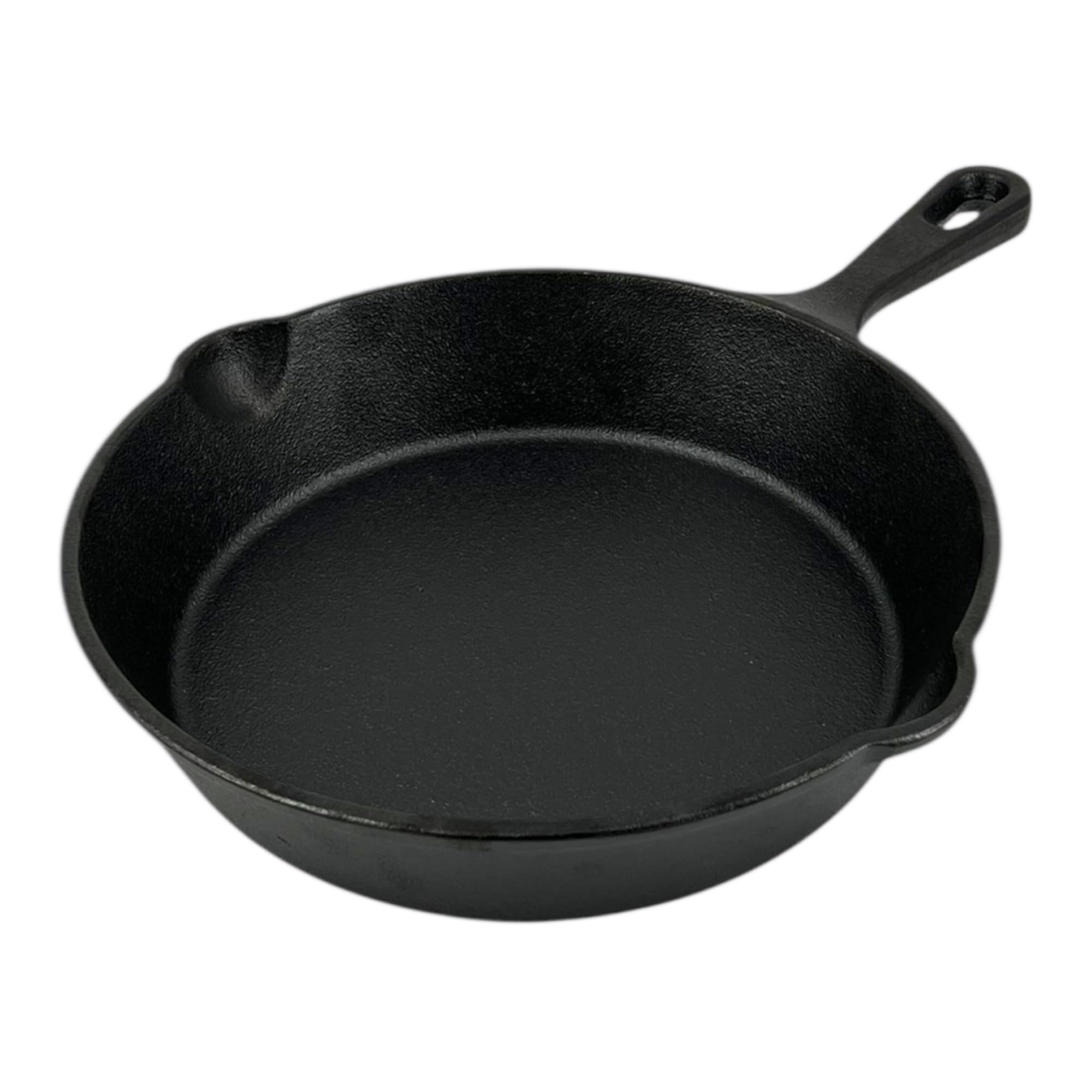 Chabrias Ltd 12"/30cm Round Square Pre-Seasoned Cast Iron Skillet Frying Pans Non Stick Cookware for Indoor & Outdoor Use – Works on Grill, Oven, Stovetop & Induction