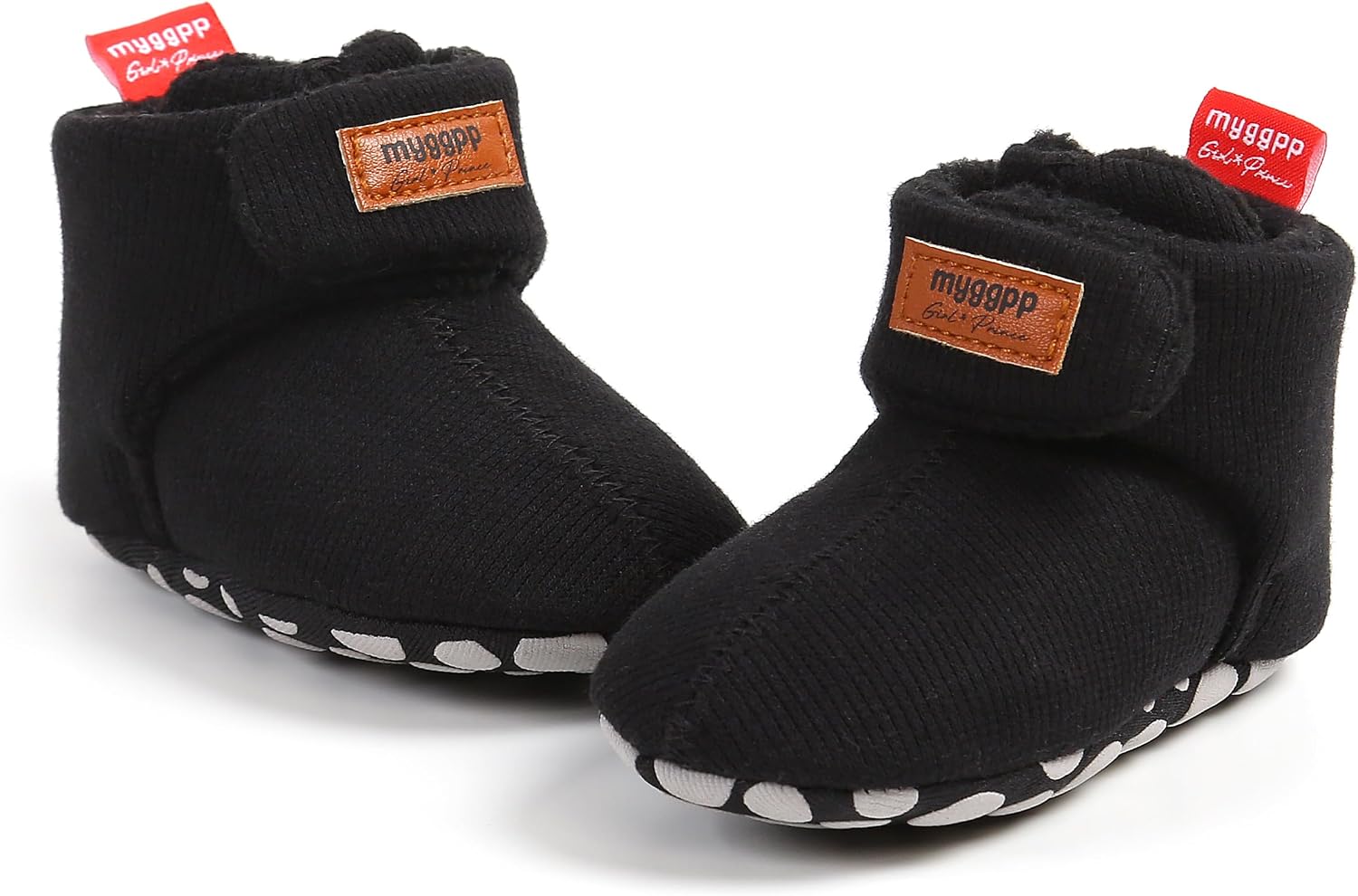 Baby Boys Girls Booties Infant Newborn Sock Shoes Slippers Winter Warm Crib Footwear First Walkers